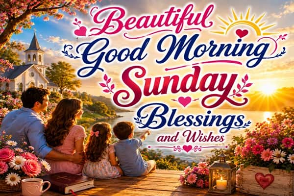 Sunday Morning Blessings for Hope and Inspiration