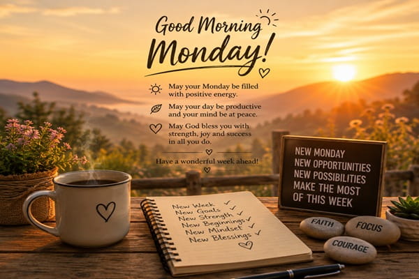 Monday Morning Blessings for Strength and Resilience