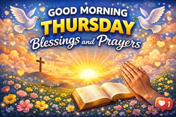 Good Morning Thursday Blessings and Prayers