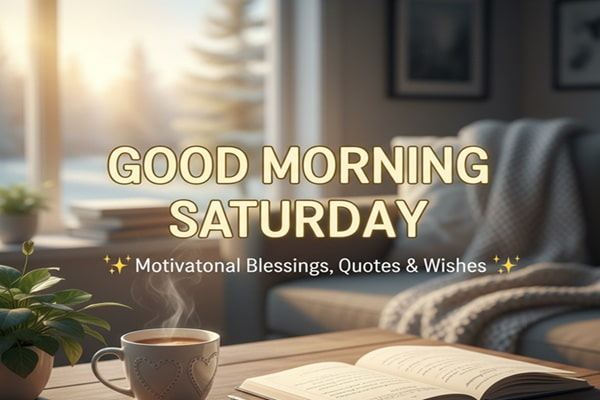 Good Morning Saturday: Motivational Blessings, Quotes & Wishes
