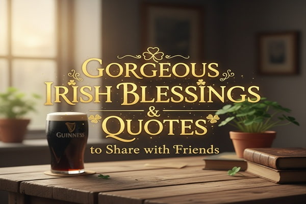 Gorgeous Irish Blessings & Quotes to Share with Friends
