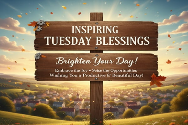 Inspiring Tuesday Blessings to Brighten Your Day