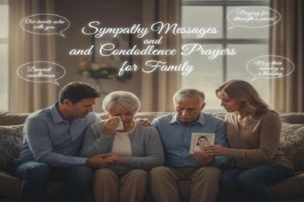 Sympathy Messages and Condolence Prayers for Family