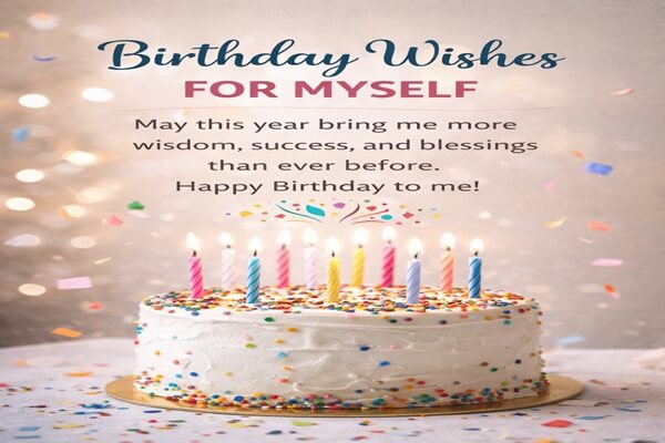 Birthday Wishes For Myself