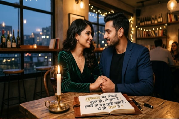 Stylish 💕 😘 Shayari Pyaar ❤ English 2 Line Hindi