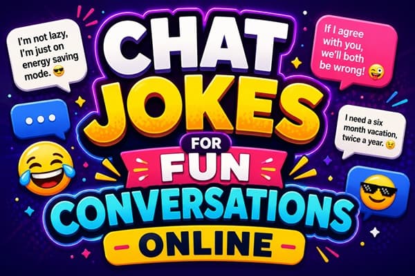 Chat Jokes for Fun Conversations Online