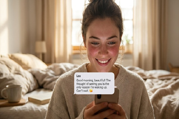 Flirty Good Morning Text Messages for Her