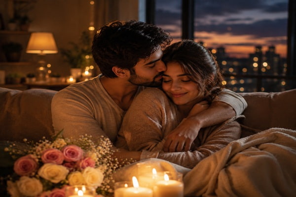 Good Evening Messages About Her Heart