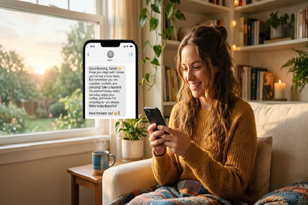 The Best Times to Send Long Morning Messages to Friends