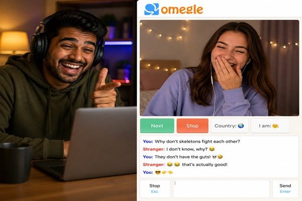 Funny Omegle Jokes