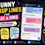 Funny Pickup Lines for Chat and DMs