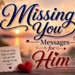 Missing You Messages for Him