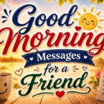 Good Morning Messages for a Friend
