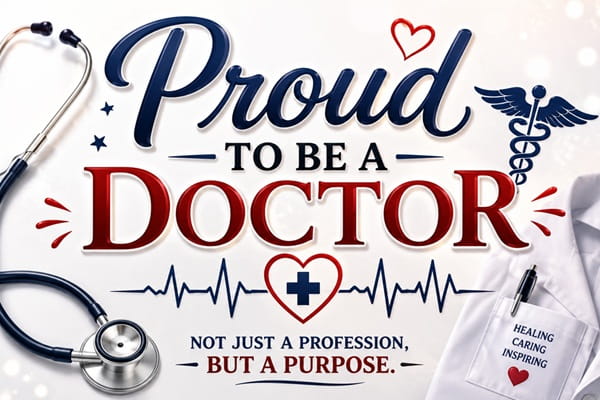 Proud to Be a Doctor Quotes