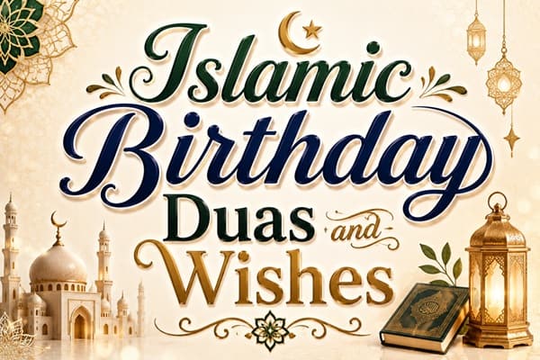 Islamic Birthday Duas and Wishes