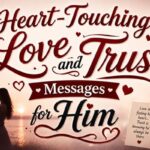 Heart Touching Love and Trust Messages for Him