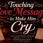 Touching Love Messages to Make Him Cry