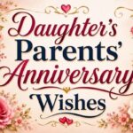 Daughter's Parents' Anniversary Wishes