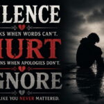 Silence Hurt Ignore Quotes
