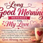 Long Good Morning Messages for My Love