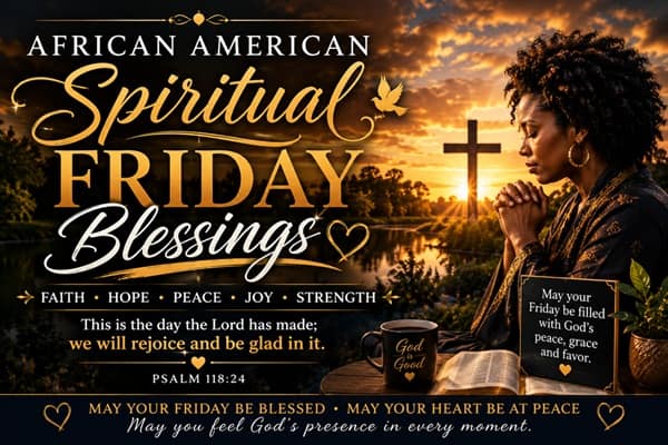 African American Spiritual Friday Blessings