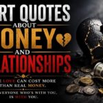 Hurt Quotes About Money and Relationships