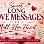 Sweet Long Love Messages to Melt Her Heart