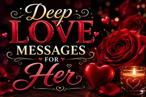 Deep Love Messages for Her