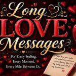 Long Love Messages for Him or Her