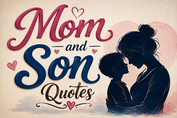 Mom and Son Quotes