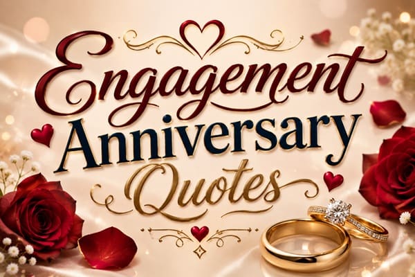 Engagement Anniversary Quotes
