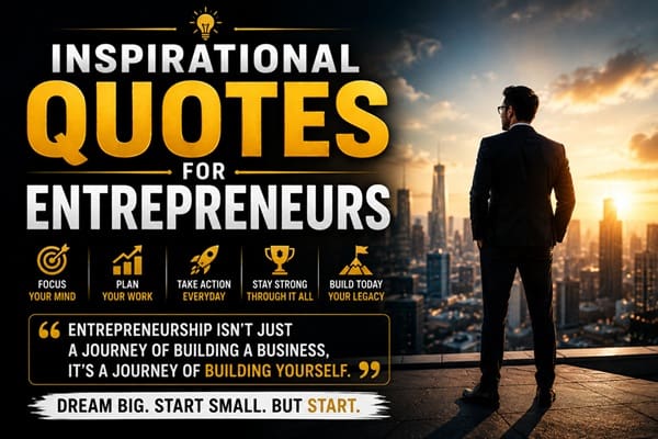 Inspirational Quotes for Entrepreneurs