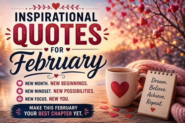 Inspirational Quotes for February