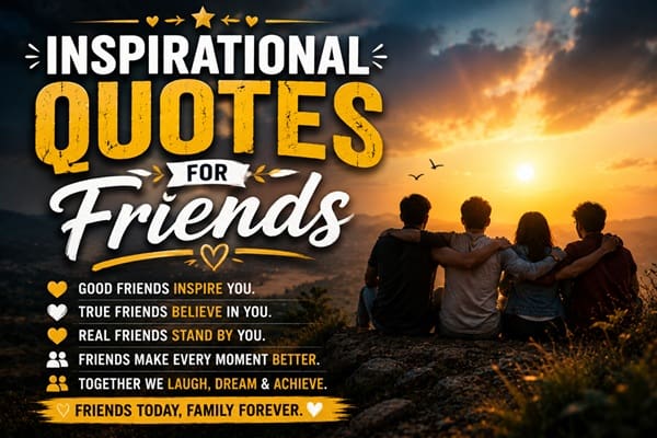 Inspirational Quotes for Friends