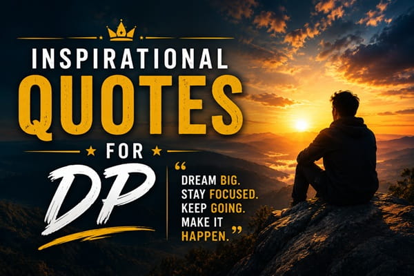 Inspirational Quotes for DP