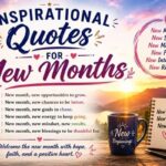 Inspirational Quotes for New Months