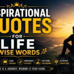 Inspirational Quotes for Life Wise Words