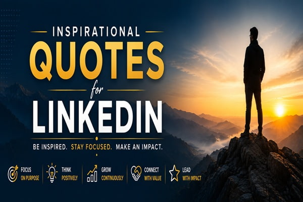 Inspirational Quotes for LinkedIn Cover