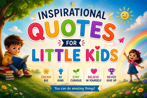 Inspirational Quotes for Little Kids