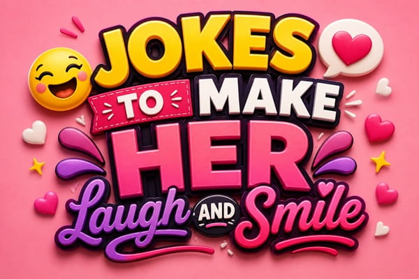 Jokes to Make Her Laugh and Smile