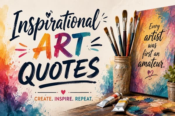 Inspirational Art Quotes