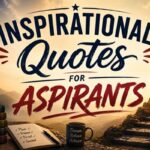 Inspirational Quotes for Aspirants
