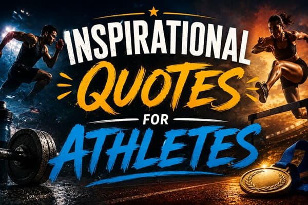 Inspirational Quotes for Athletes