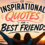 Inspirational Quotes for Best Friends