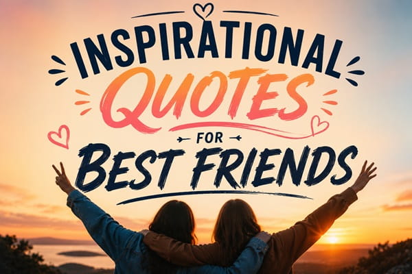 Inspirational Quotes for Best Friends