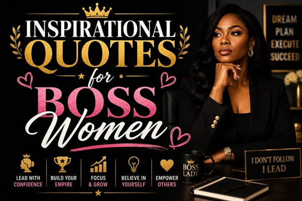 Inspirational Quotes for Boss Women