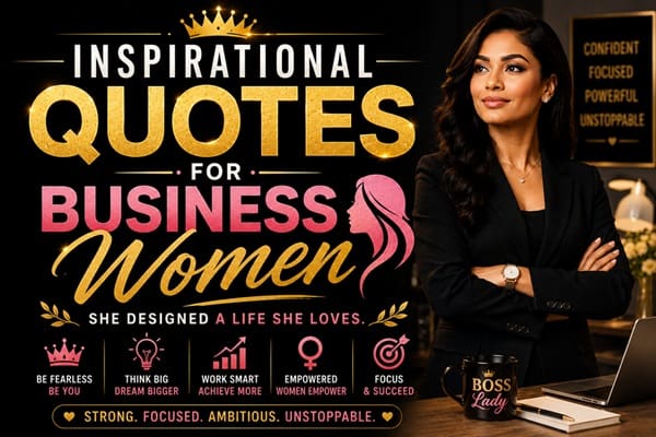 Inspirational Quotes for Business Women