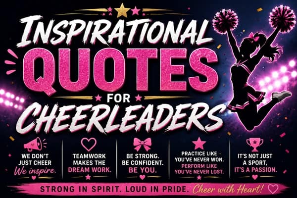 Inspirational Quotes for Cheerleaders