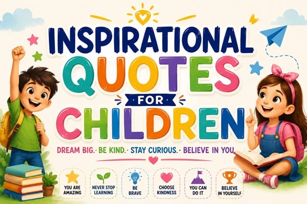 Inspirational Quotes for Children