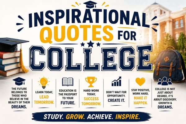 Inspirational Quotes for College